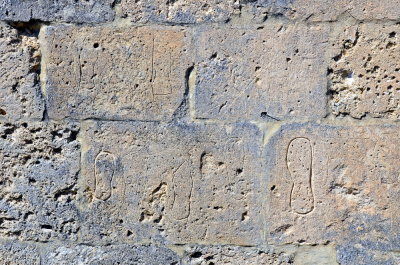 Sedinii - S. Pancrazio - orma di pellegrino