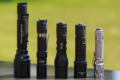 Small flashlight collection