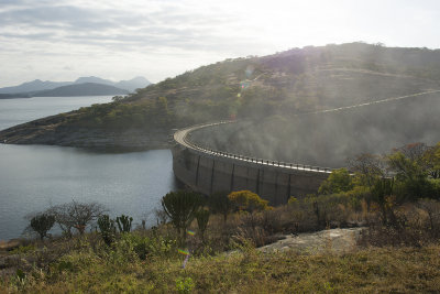 Lake Mutirikwi Dam Wall
