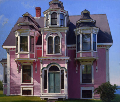 27. Pink Victorian, Lunenburg, Nova Scotia 19 1/4 x 22 3/4