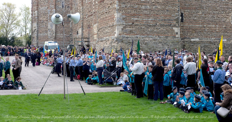 St George's Day Scout Parade