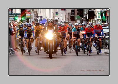 Start of Cycle Race Colchester 2013 .. Number  8 of 36 images 