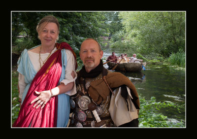 Seated Centurion and Wife Standing