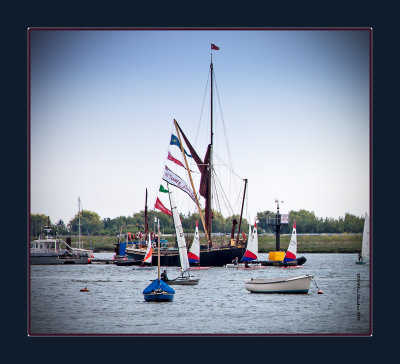 Part of the Flotilla to Bateman's Tower Brightlingsea