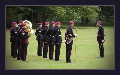 Moment of the arrival of the Gunners. 