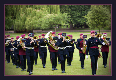 Marching Past The Saluting Dais