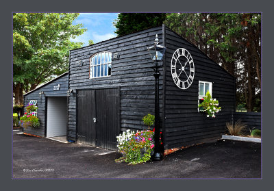 The White Hart Cycle Shed 