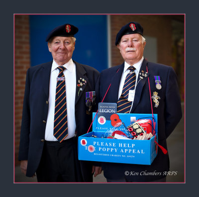 Two of the 350,000 Poppy Sellers 