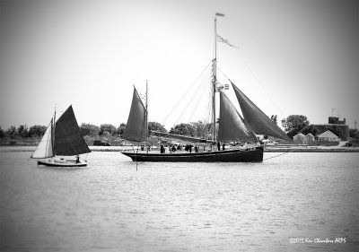 The Pioneer Thames Barge