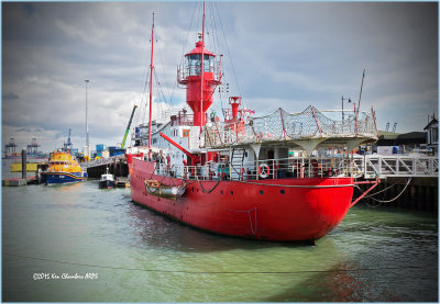 Historic Lightship that was used as a Pirate Radio Station 