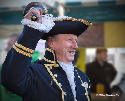 Robert Needham the Town Crier Declares the Market Open 