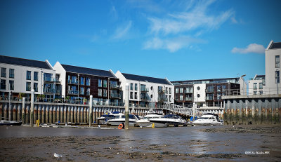 The Brightlingsea Marina, left unfinished since the 2007 Financial crisis 