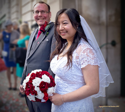 Wedding at the Town Hall October 31st 2015