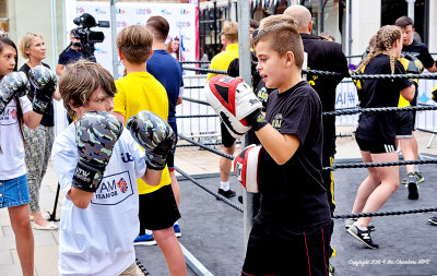 Colchester Boxing Club and National  Coaches, add their contribution to National Sports Day