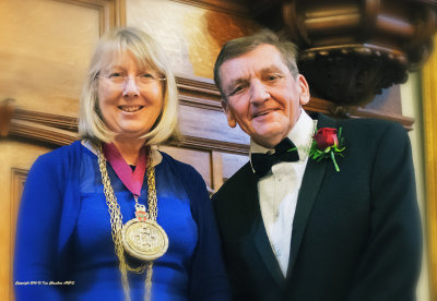 The Mayor of Colchester & Councillor Dave Harris 