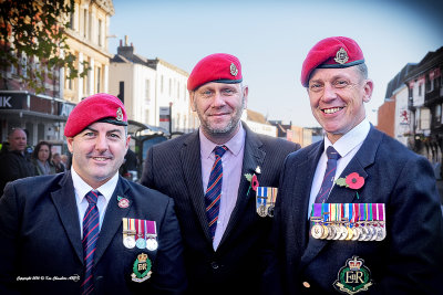 Three Veterans of the Royal Military Police 