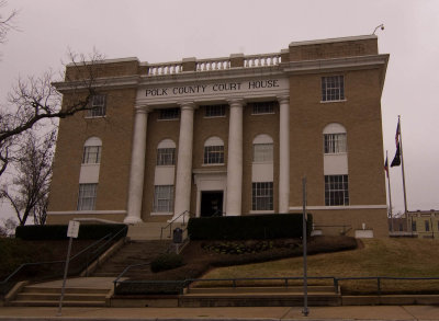 Livingston, TX - Polk County Courthouse