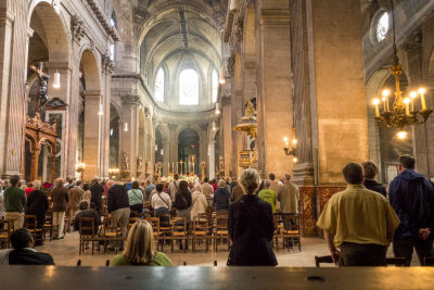 Mass at St. Sulpice - I am not catholic, but wanted to hear the music