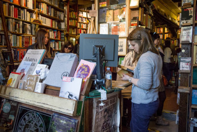 Inside Shakespeare and Co.