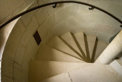 Climbed many stairs like these