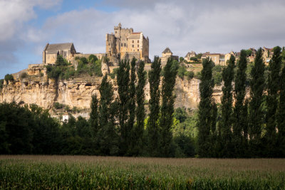 View of Beynac castle