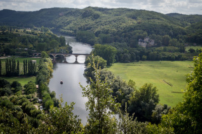 The Dordogne River - from Beynac