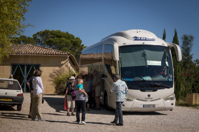 At Sylvia's Winery, Languedoc