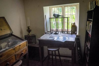 Inside Hardy's cottage