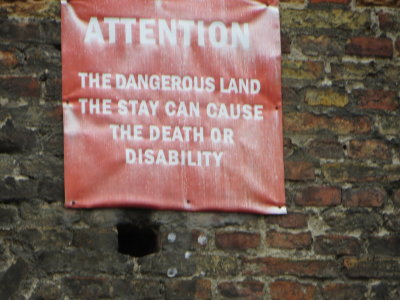 Ok.....I guess this means Danger