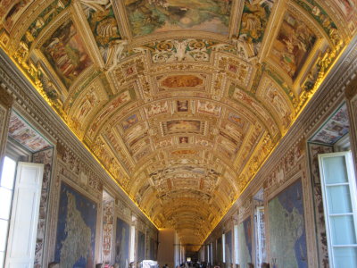 Vatican ceiling