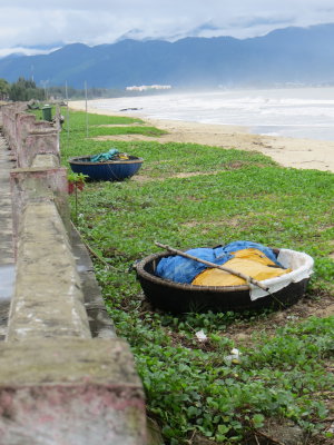 Basket boats - fishermen  made them in the shape of baskets to evade paying tax on their boats