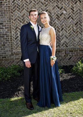 Austin and Kinsey - Prom 2016