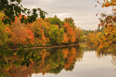 Maine - Lake Foliage