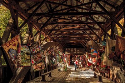 New Hampshire - Gift Shop Covered Bridge