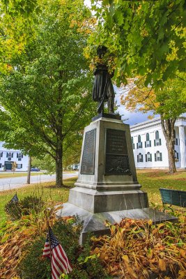 Statue Honoring Men of Newfane