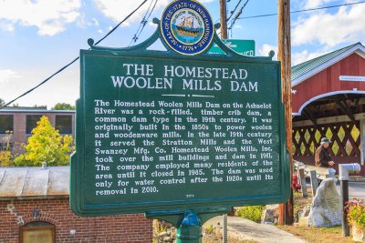 Homestead Wollen Mills Dam