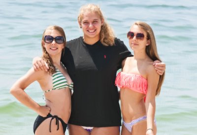 Friends At The Beach