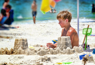 Sand Castles In The Sand