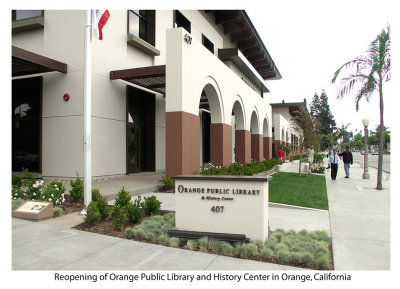 Orange Public Library and History Center Opening