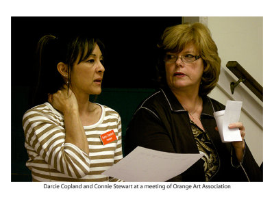 Orange Art Association Meeting March 2008