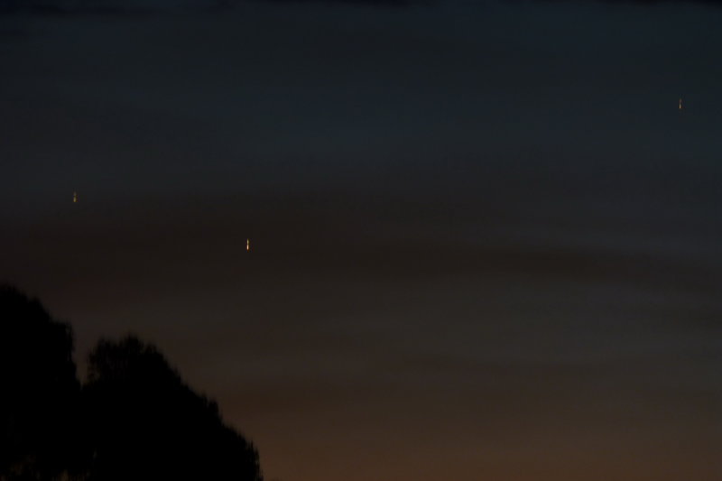 Jupiter, Venus, Mercury conjunction
