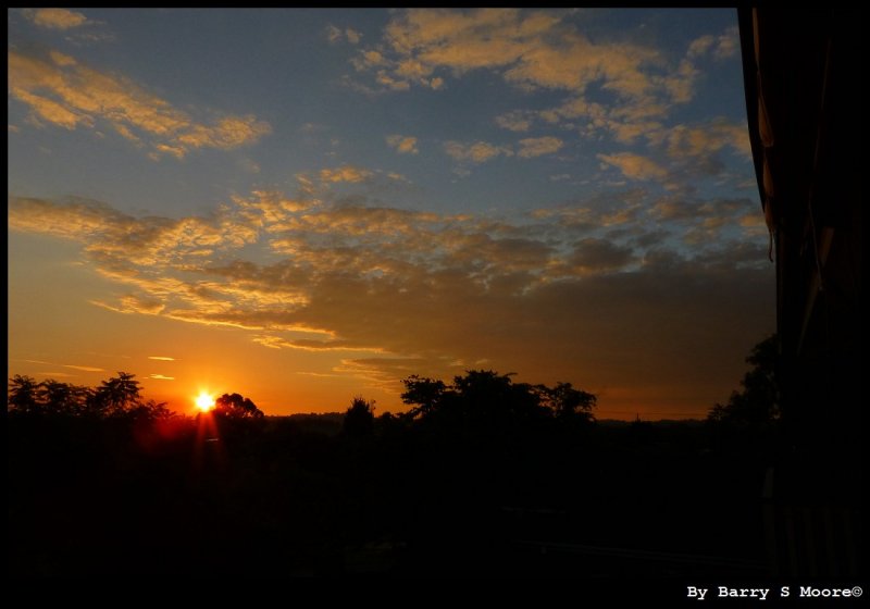 From the balcony - Sunset