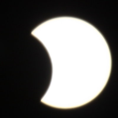 Partial Eclispe Sydney 2013 May 10 8:48am