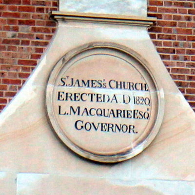 St James Church - foundation stone