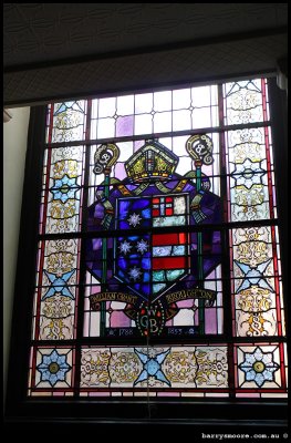 St James Church - Bishop Broughton glass window