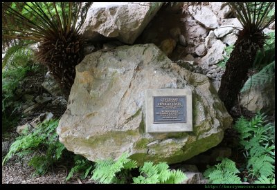 Centary plaque - Jenolan Caves