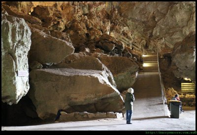 Jenolan Caves - inside the Grand Arch