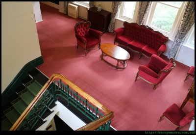 The main Staircase - Jenolan caves House