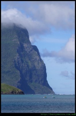 Mt Gower - southern end of Lord Howe Island