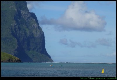 Mt Gower - southern end of Lord Howe Island